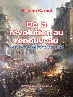 cover image of De la Revolution au Renouveau